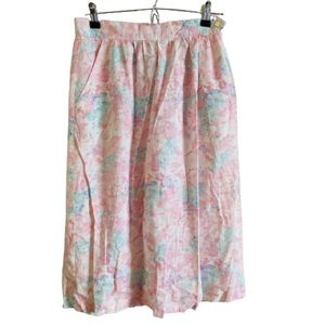 Cottage core / Vintage Floral Skirt
